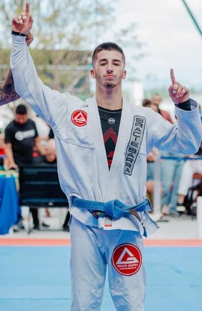 Competing at Gracie Barra's Compnet (2023)